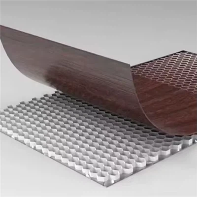 Panno siwo myèl aliminyòm yo aplike sou miray deyò nan bilding ki wo-.